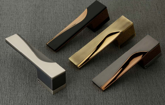 MH002 Lockfit Mortise Handle | Door Lock and Complete Handle Set | SS | Rosegold | Black Nickel | Brass Antique