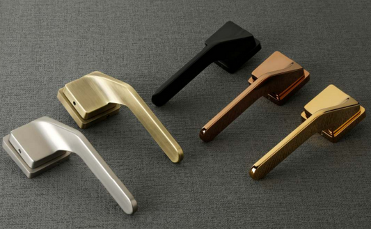 MH005 Lockfit Mortise Handle | Door Lock and Complete Handle Set | SS | Rosegold | Black | Brass Antique