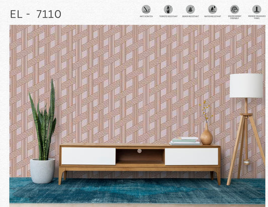 Designer Wall Panel - EL-7110 | 8X2 feet