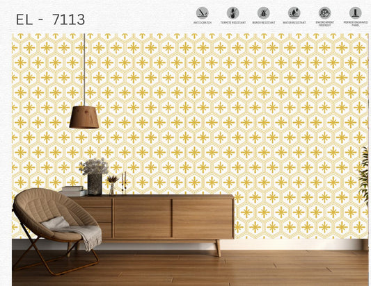 Designer Wall Panel - EL-7113 | 8X2 feet