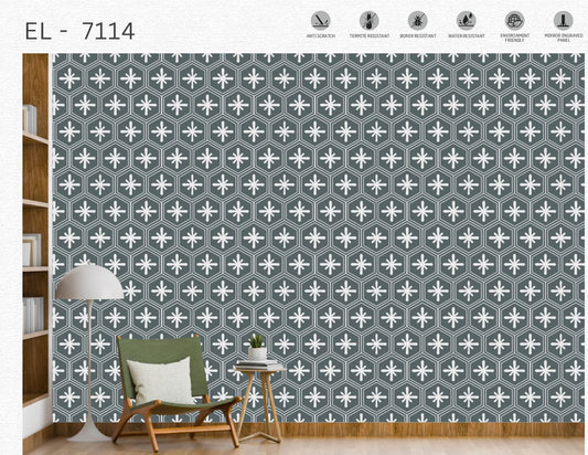 Designer Wall Panel - EL-7114 | 8X2 feet