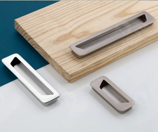 DC2602 Cabinet Concealed Handle | Satin | Chrome Plating