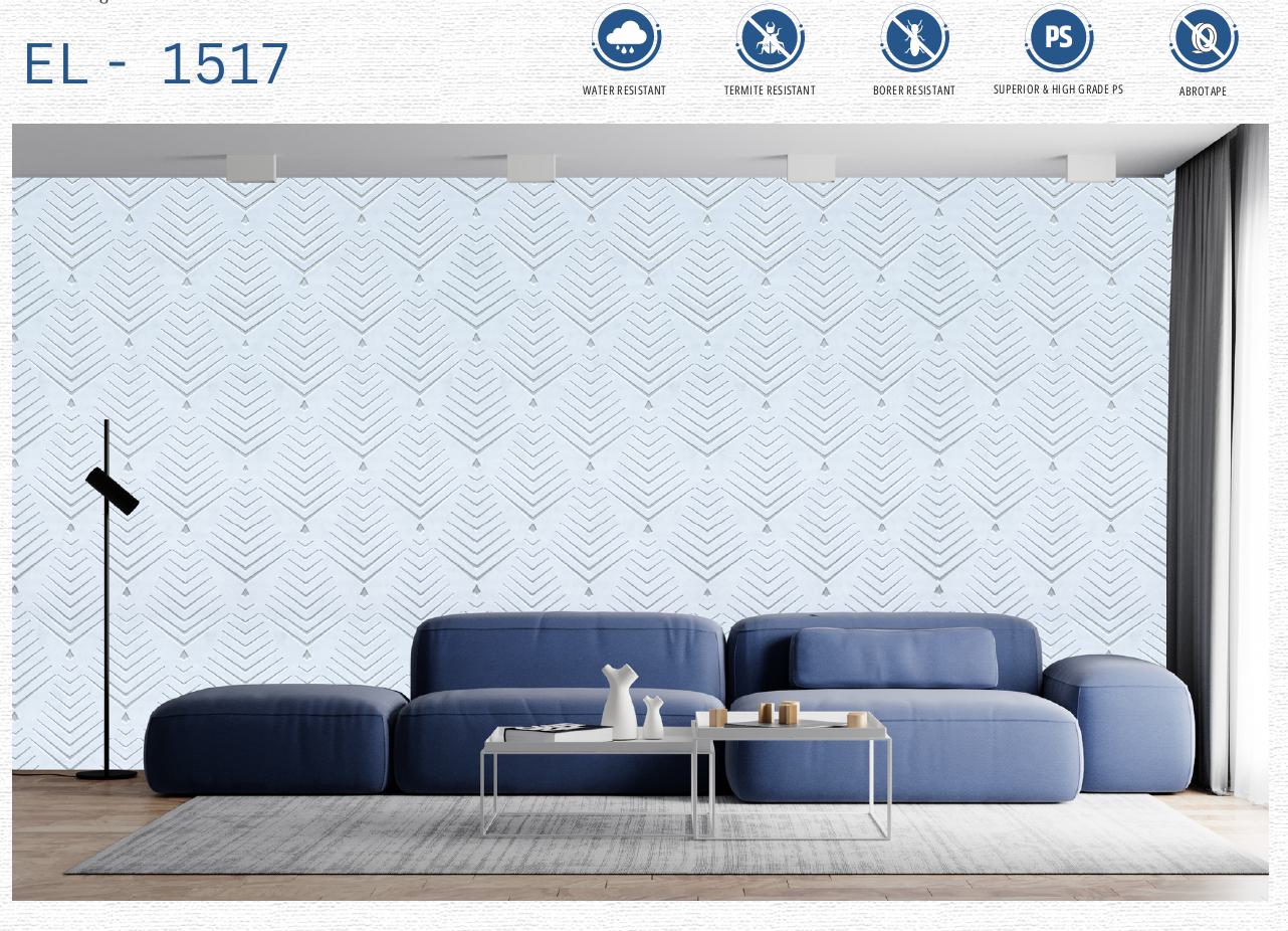 Designer Wall Panel - EL-1517 | 8X2 feet