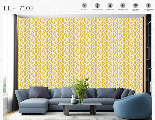 Designer Wall Panel - EL-7102 | 8X2 feet