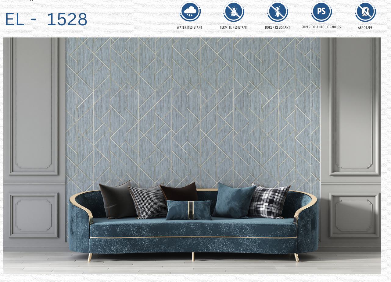 Designer Wall Panel - EL-1528 | 8X2 feet