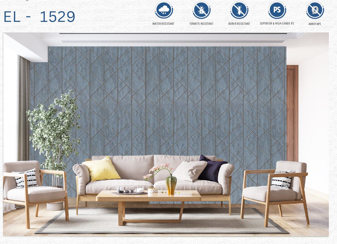 Designer Wall Panel - EL-1529 | 8X2 feet
