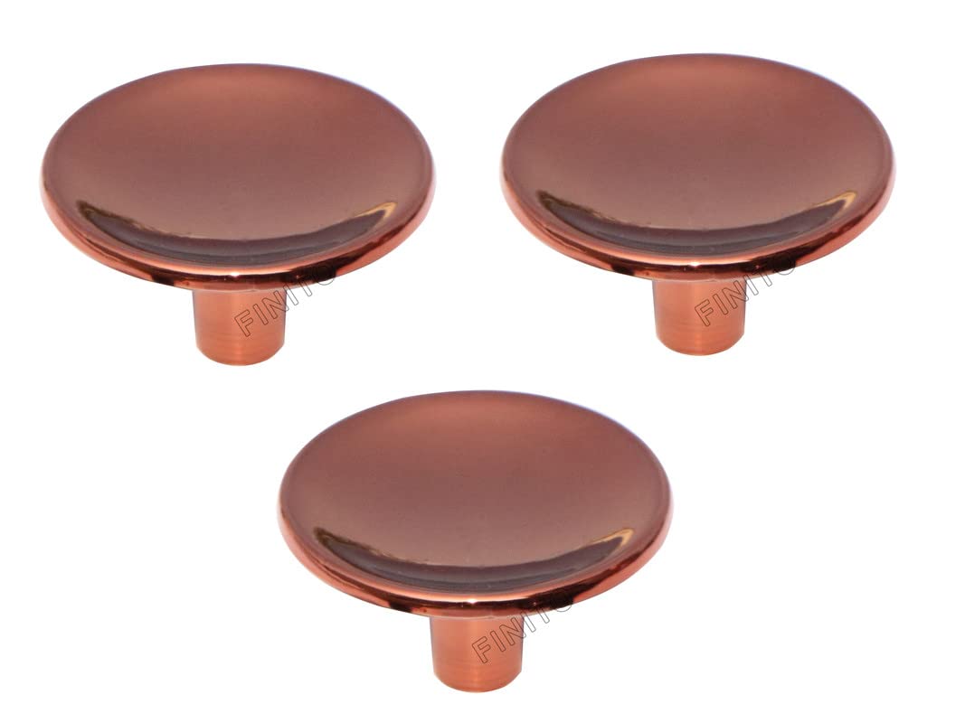 DK3005 Rose Gold | 4-Pieces | Cabinet Drawers Cupboard Door Knobs, Office Drawer knob Pull, Cabinet Drawer Hardware