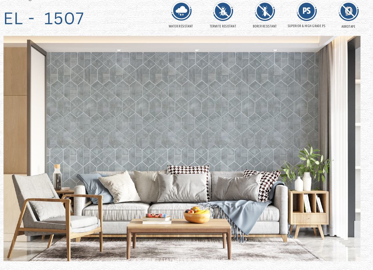 Designer Wall Panel - EL-1507 | 8X2 feet