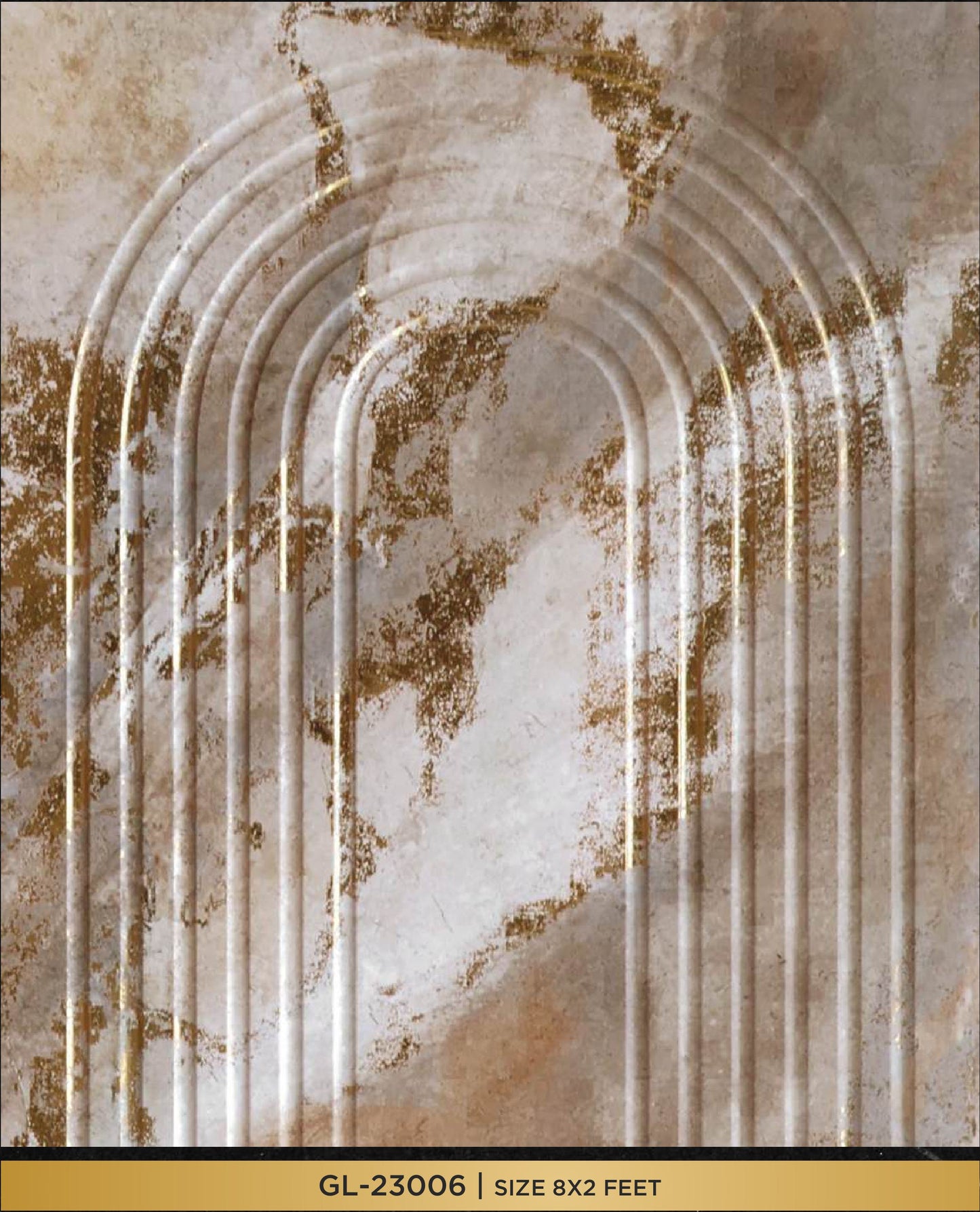 Designer Wall Panel - GL-23006 | 8X2 feet