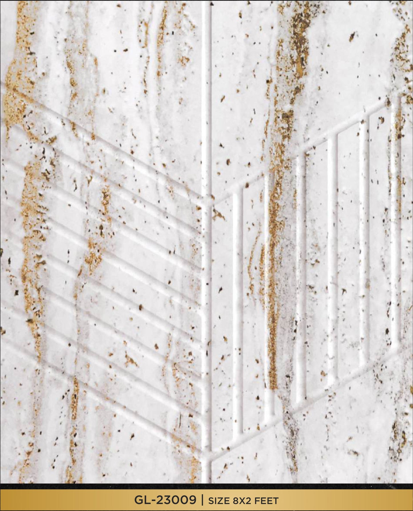 Designer Wall Panel - GL-23009 | 8X2 feet
