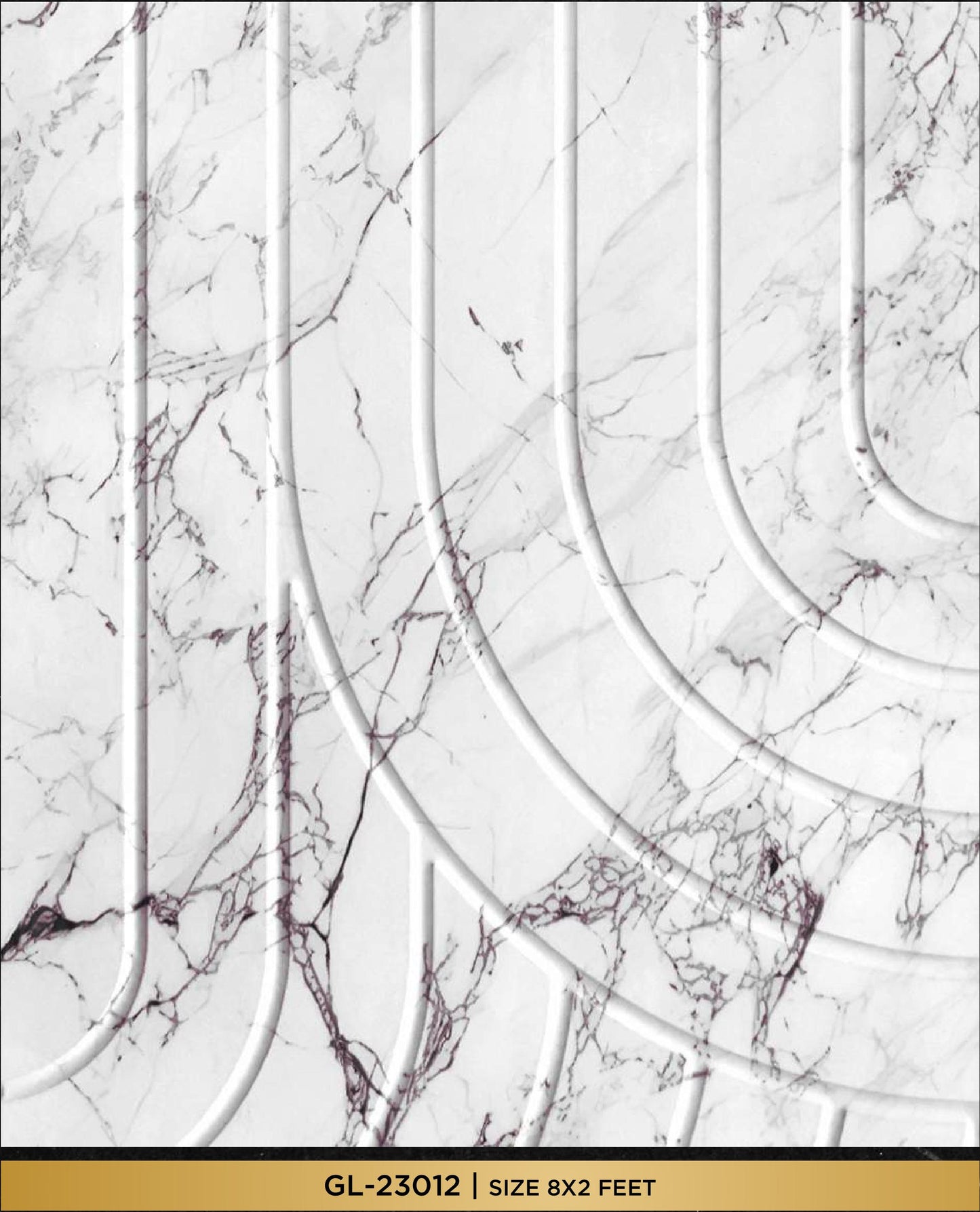 Designer Wall Panel - GL-23012 | 8X2 feet