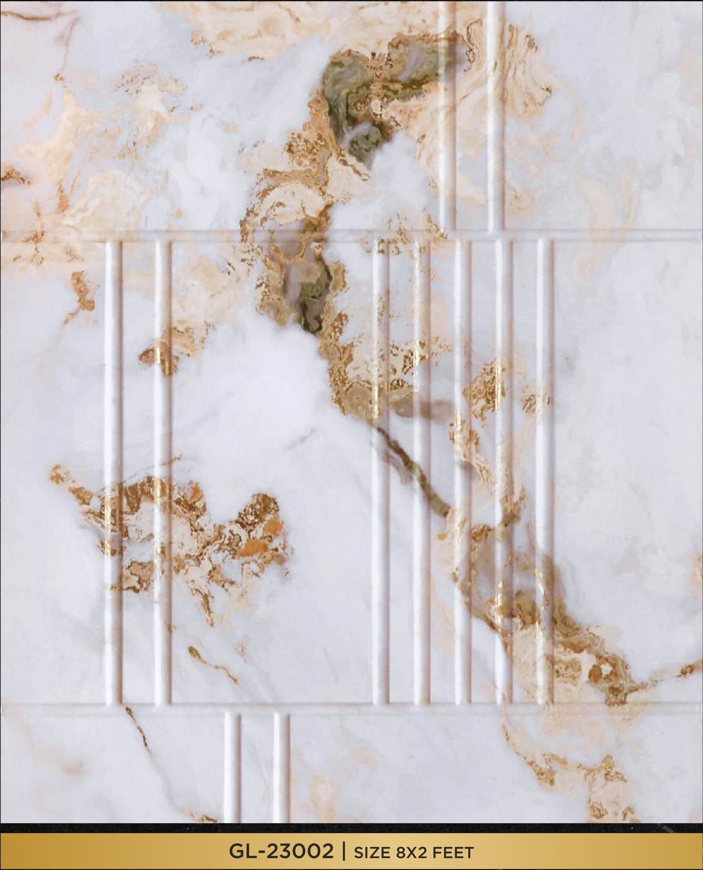 Designer Wall Panel - GL-23002 | 8X2 feet
