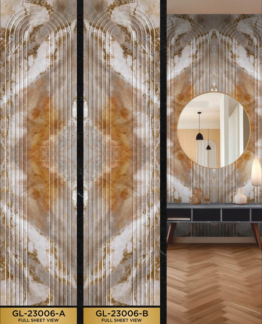 Designer Wall Panel - GL-23006 | 8X2 feet