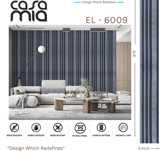 Designer Wall Panel- EL-6009 -  9' x 5"