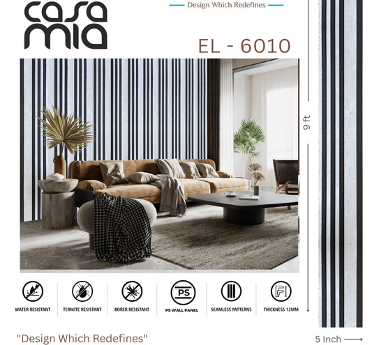 Designer Wall Panel- EL-6010 -  9' x 5"