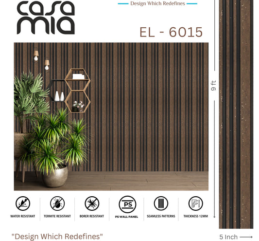 Designer Wall Panel- EL-6015 -  9' x 5"