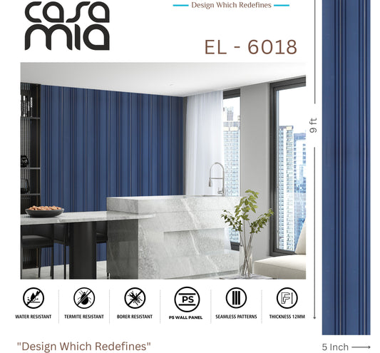 Designer Wall Panel- EL-6018 -  9' x 5"