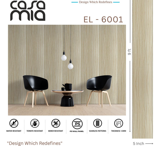 Designer Wall Panel- EL-6001 - 9' x 5"