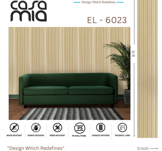 Designer Wall Panel- EL-6023 -  9' x 5"