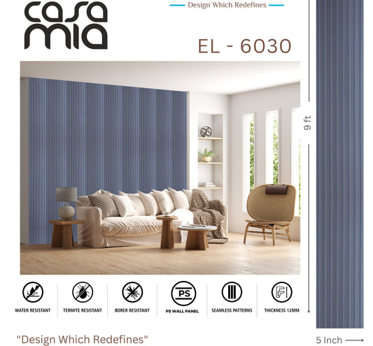 Designer Wall Panel- EL-6030 -  9' x 5"