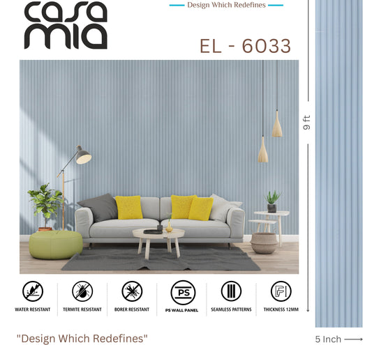Designer Wall Panel- EL-6033 -  9' x 5"