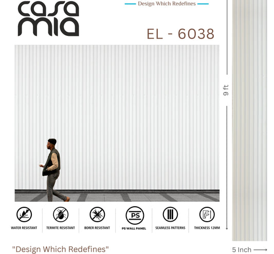 Designer Wall Panel- EL-6038 -  9' x 5"