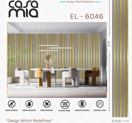 Designer Wall Panel- EL-6046 -  9' x 5"