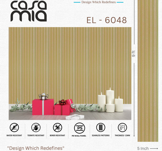 Designer Wall Panel- EL-6048 -  9' x 5"