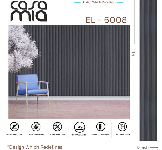 Designer Wall Panel- EL-6008 -  9' x 5"
