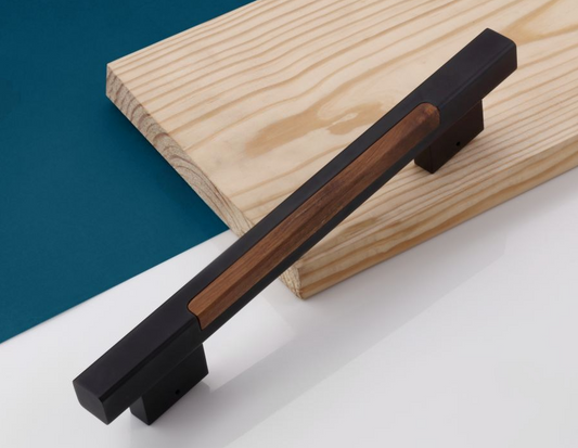 DDH5120 Main Door Handle | Black Wooden Finish | Pull Handle | Pack of 1 Pcs