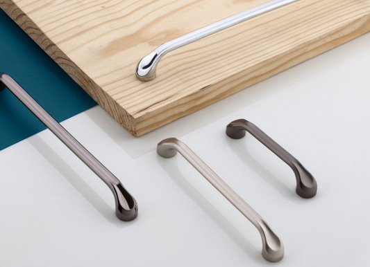 DC220 Cabinet Handle | Zinc | Chrome | Black Glossy | Black Matt | Satin