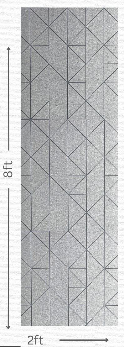 Designer Wall Panel - EL-1510 | 8X2 feet