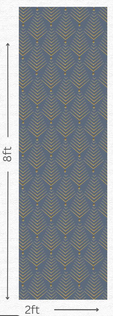 Designer Wall Panel - EL-1516 | 8X2 feet