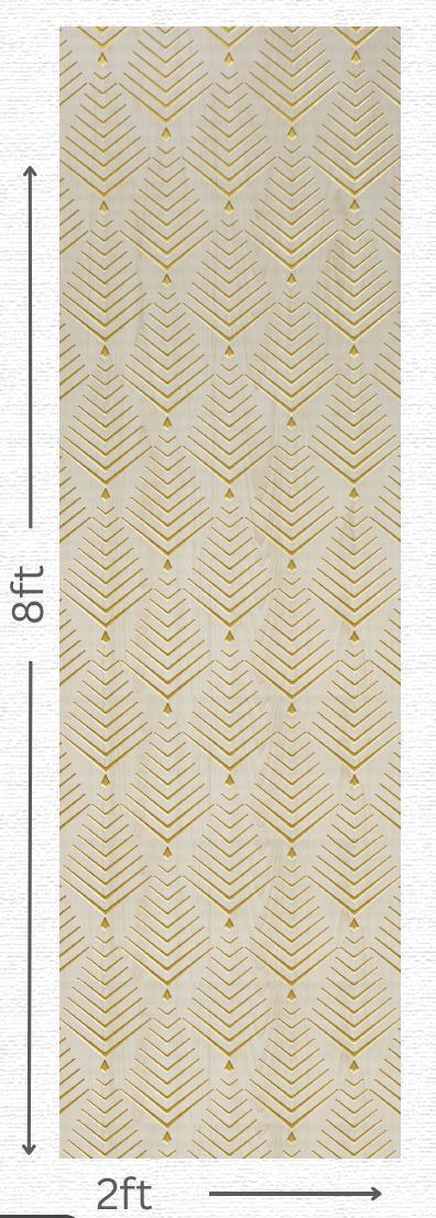 Designer Wall Panel - EL-1518 | 8X2 feet