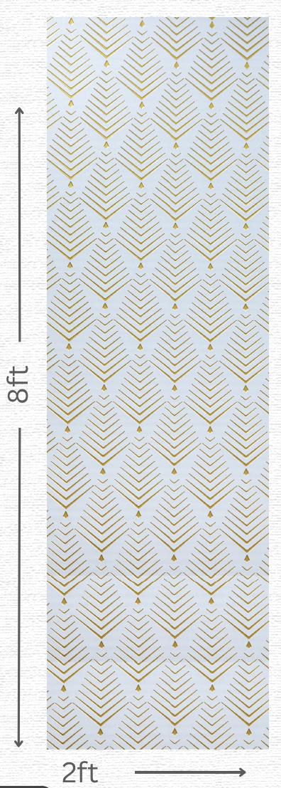 Designer Wall Panel - EL-1519 | 8X2 feet