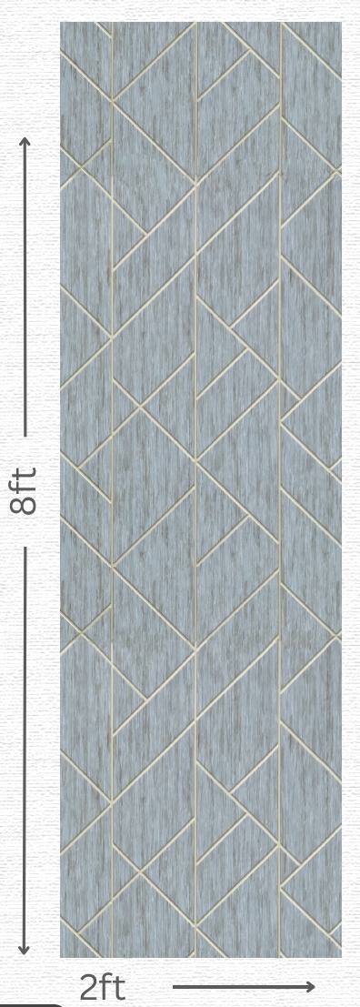 Designer Wall Panel - EL-1528 | 8X2 feet