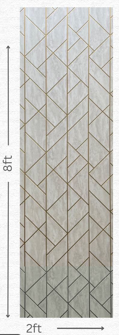Designer Wall Panel - EL-1532 | 8X2 feet