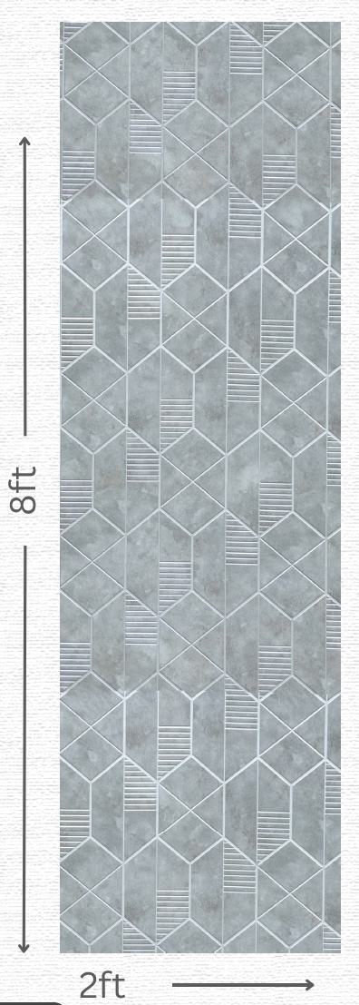 Designer Wall Panel - EL-1507 | 8X2 feet