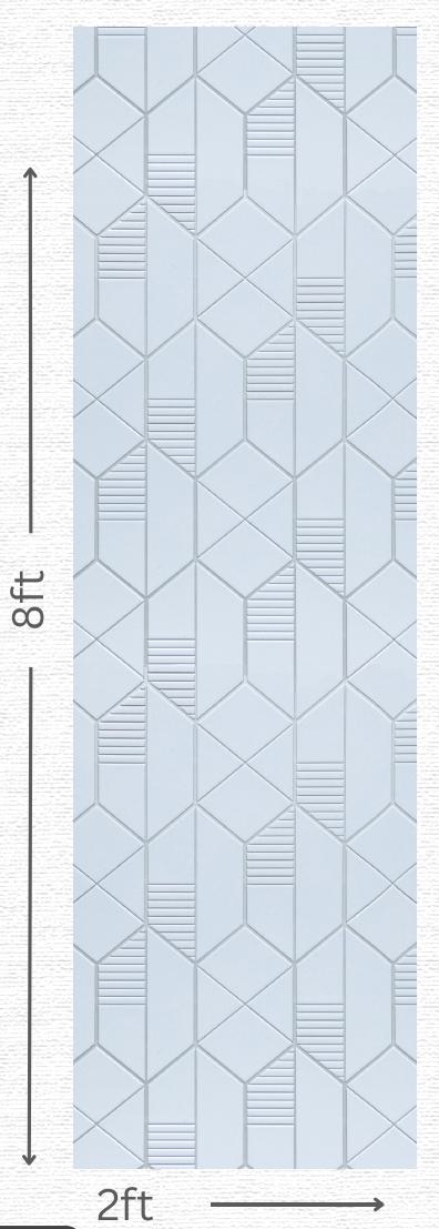 Designer Wall Panel - EL-1508 | 8X2 feet