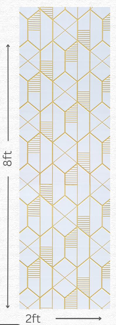 Designer Wall Panel - EL-1501 | 8X2 feet