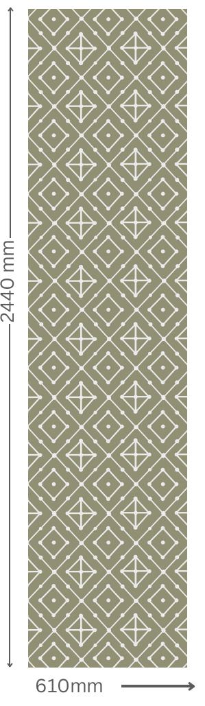 Designer Wall Panel - EL-9112 | 8X2 feet