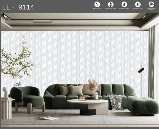 Designer Wall Panel - EL-9114 | 8X2 feet