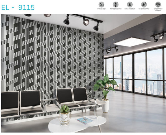 Designer Wall Panel - EL-9115 | 8X2 feet