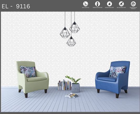 Designer Wall Panel - EL-9116 | 8X2 feet