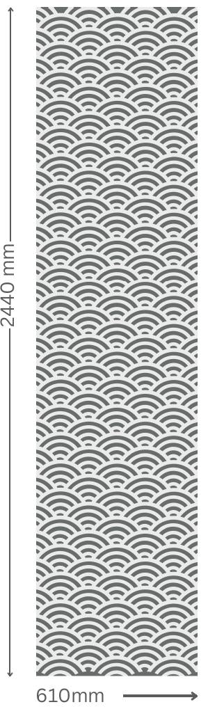 Designer Wall Panel - EL-9118 | 8X2 feet