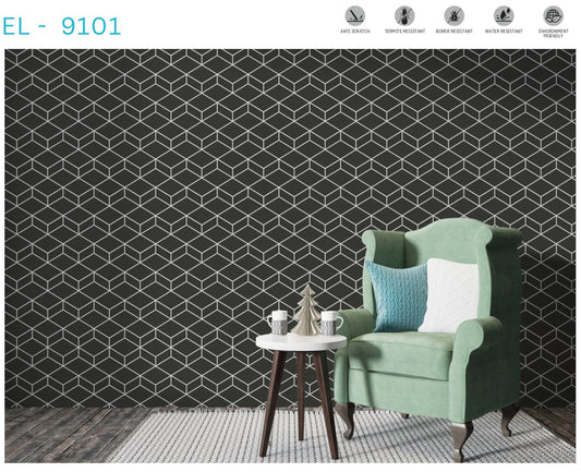 Designer Wall Panel - EL-9001 | 8X2 feet