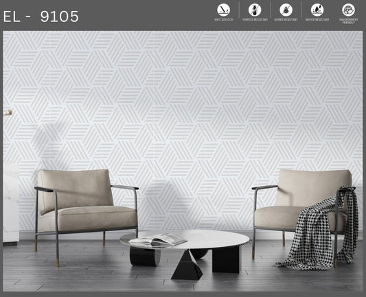Designer Wall Panel - EL-9105 | 8X2 feet