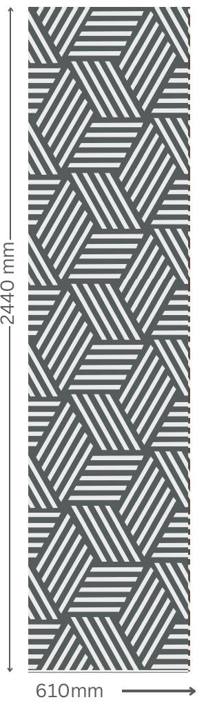 Designer Wall Panel - EL-9108 | 8X2 feet