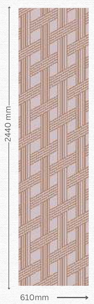 Designer Wall Panel - EL-7110 | 8X2 feet