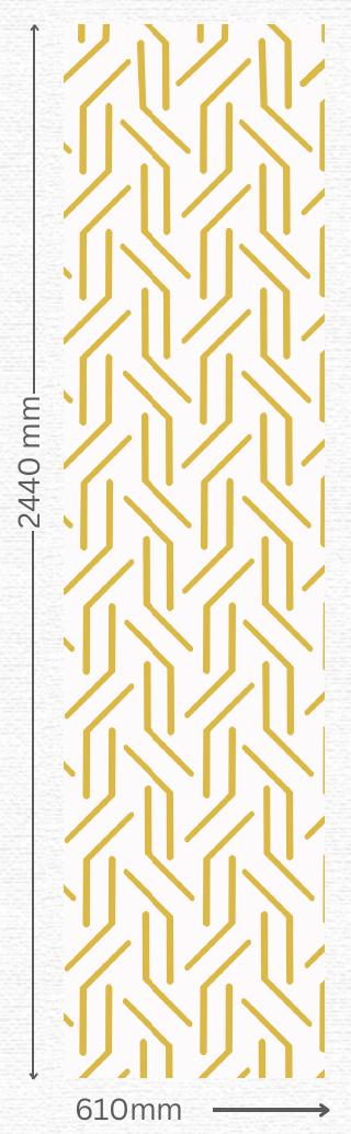 Designer Wall Panel - EL-7106 | 8X2 feet